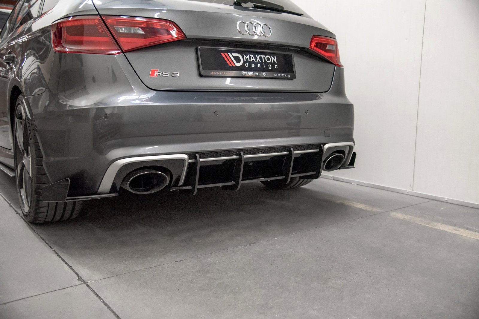 Street Pro Rear Diffuser Audi RS3 8V Sportback