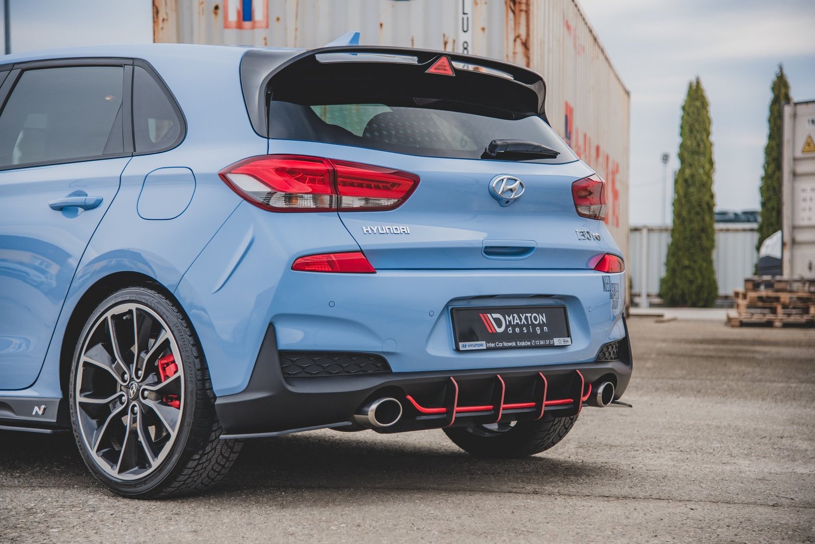 Street Pro Rear Diffuser Hyundai I30 N Mk3 Hatchback