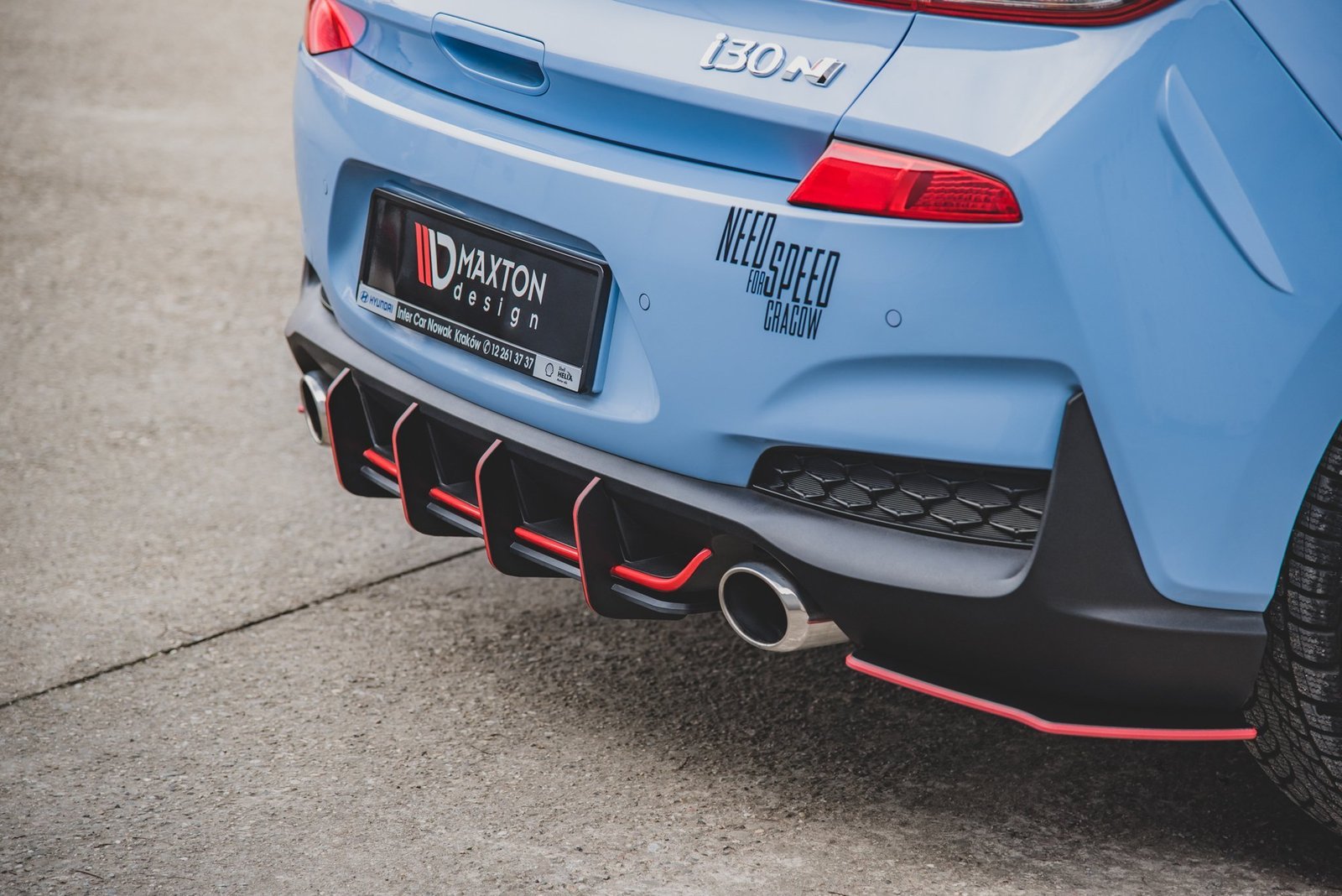 Street Pro Rear Diffuser Hyundai I30 N Mk3 Hatchback - Imagen 13
