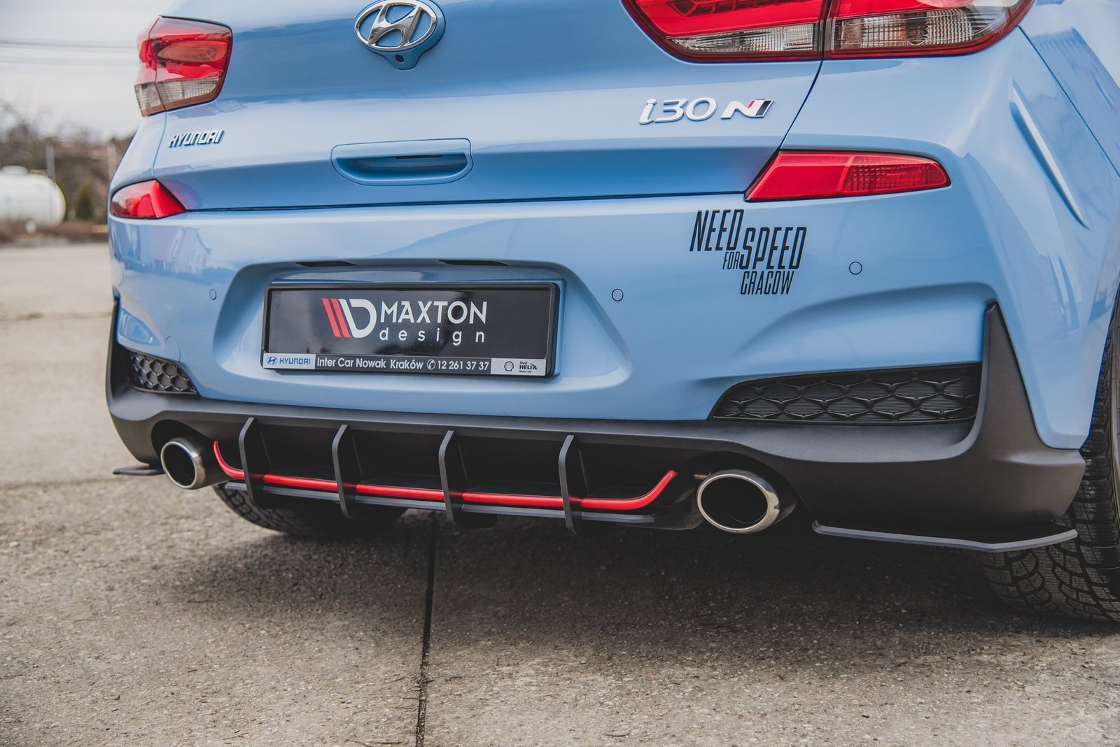 Street Pro Rear Diffuser Hyundai I30 N Mk3 Hatchback - Imagen 3