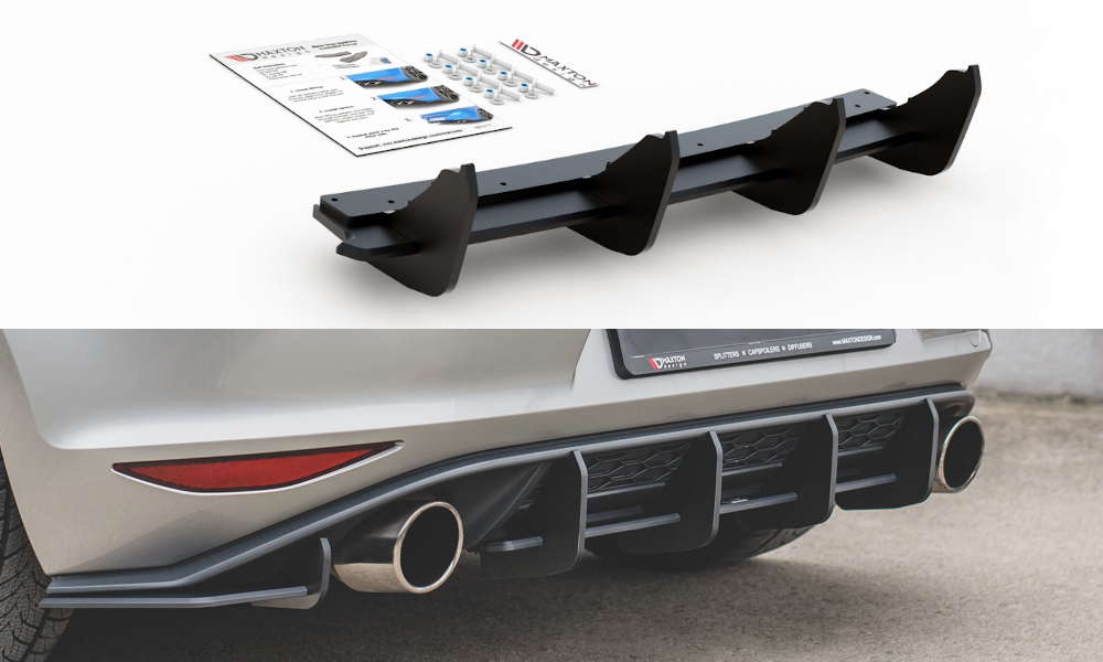 Street Pro Rear Diffuser VW Golf 7 GTI