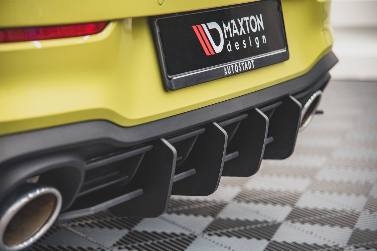 Street Pro Rear Diffuser Volkswagen Golf GTI Clubsport Mk8 - Imagen 3