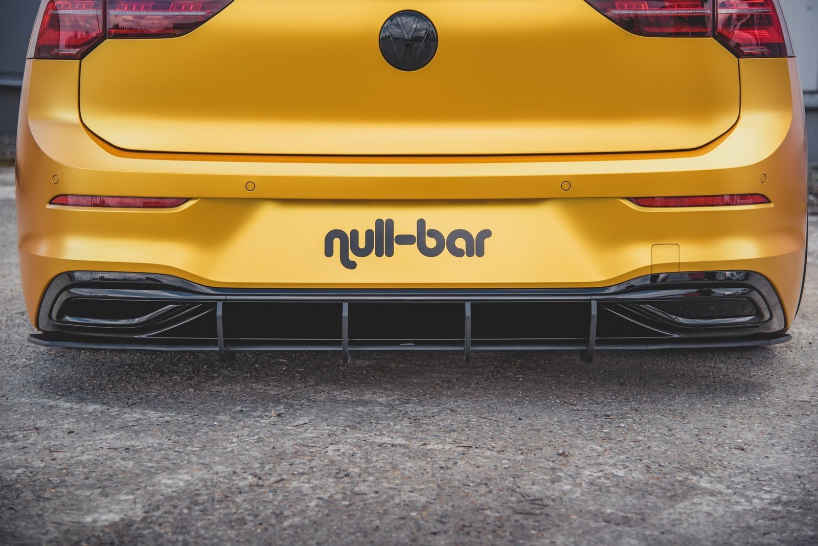 Street Pro Rear Diffuser Volkswagen Golf Hatchback Mk8 / Mk8 Facelift