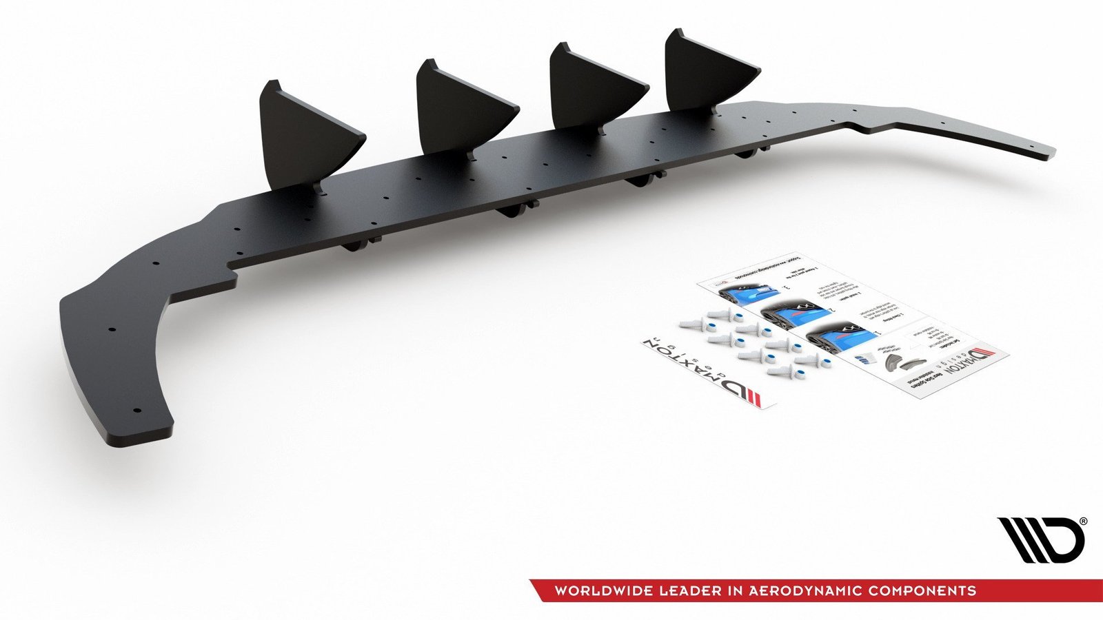 Street Pro Rear Diffuser Volkswagen Golf Hatchback Mk8 / Mk8 Facelift - Imagen 6