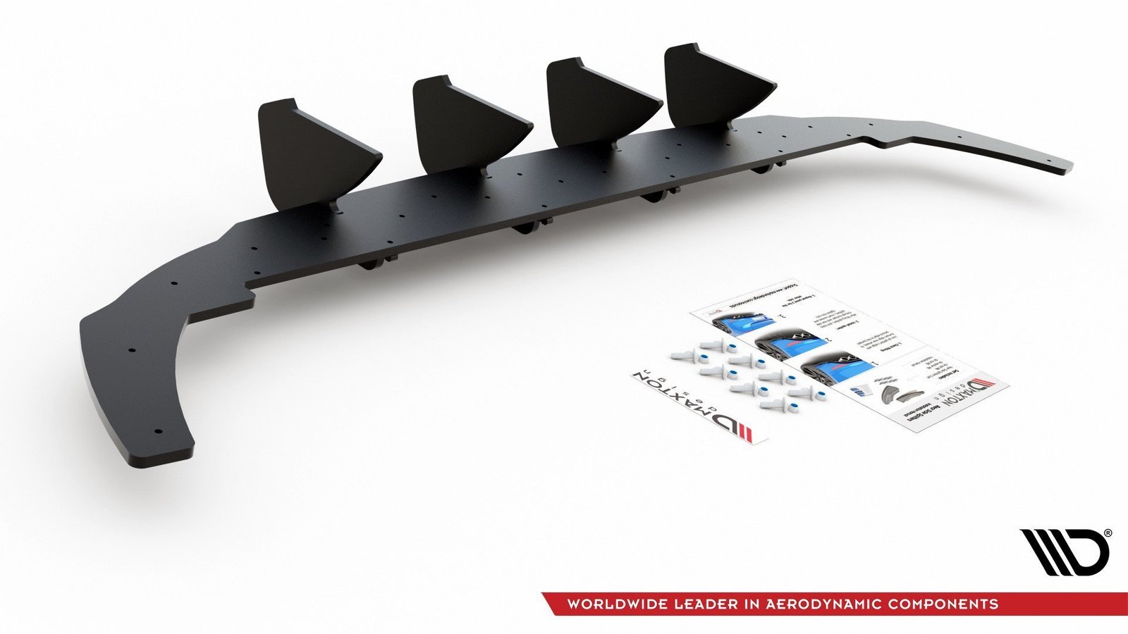 Street Pro Rear Diffuser Volkswagen Golf Hatchback Mk8 / Mk8 Facelift - Imagen 8