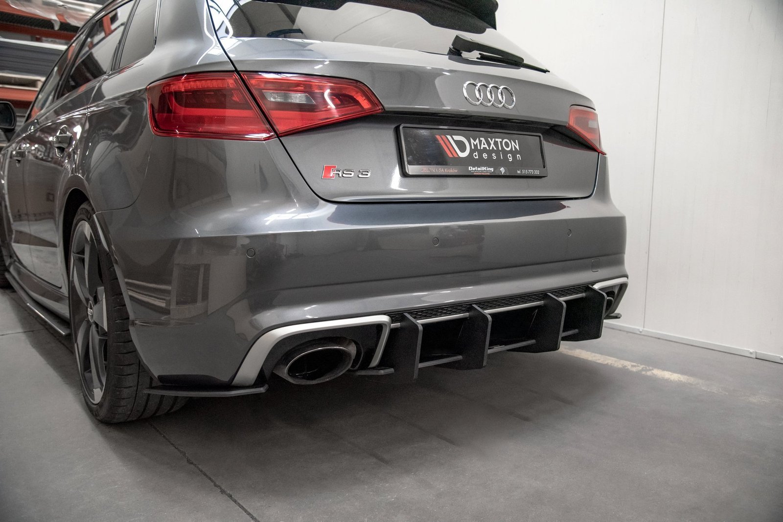 Street Pro Rear Diffuser Audi RS3 8V Sportback