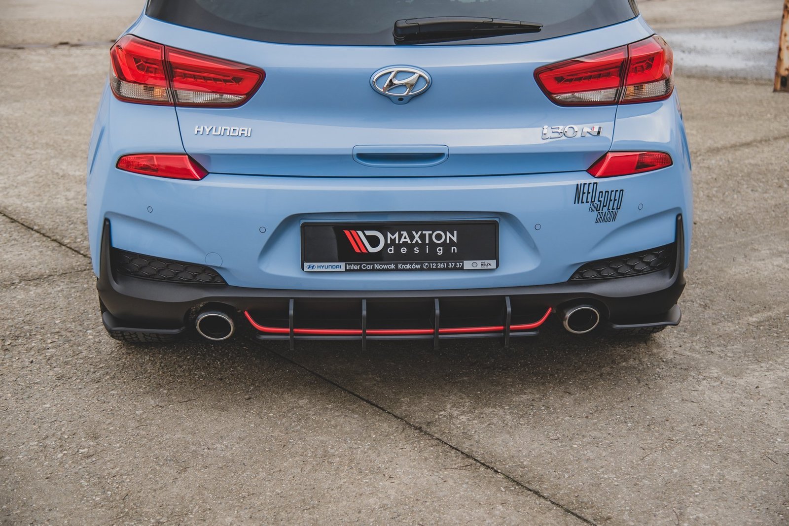 Street Pro Rear Diffuser Hyundai I30 N Mk3 Hatchback - Imagen 2