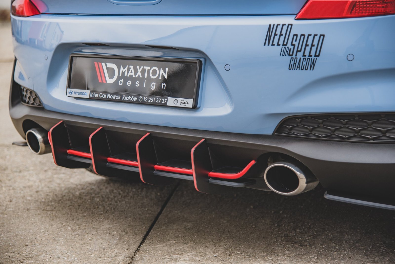 Street Pro Rear Diffuser Hyundai I30 N Mk3 Hatchback - Imagen 4