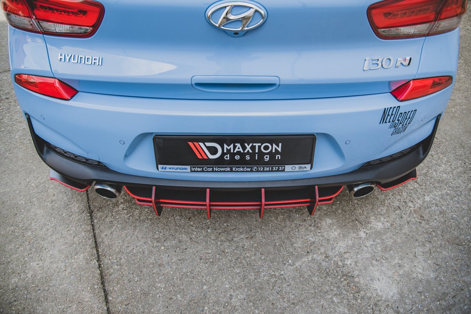 Street Pro Rear Diffuser Hyundai I30 N Mk3 Hatchback - Imagen 5