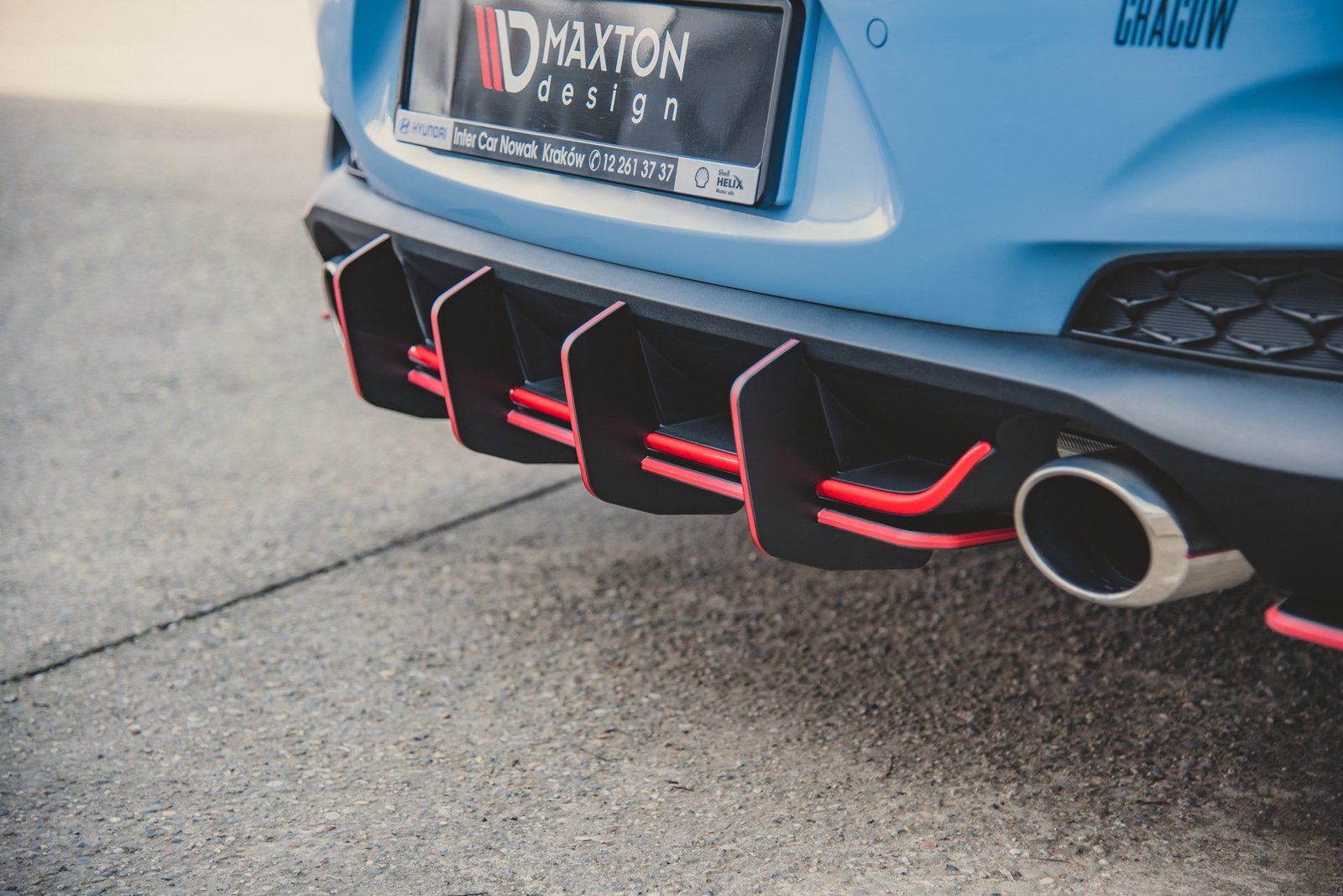 Street Pro Rear Diffuser Hyundai I30 N Mk3 Hatchback - Imagen 7