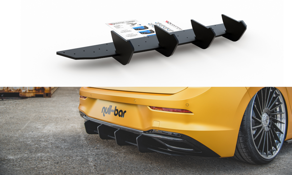 Street Pro Rear Diffuser Volkswagen Golf Hatchback Mk8 / Mk8 Facelift