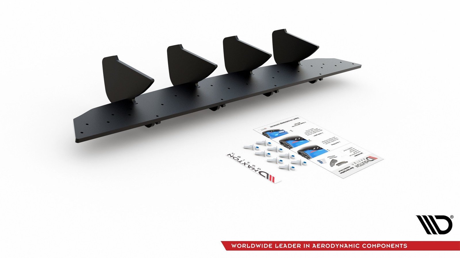 Street Pro Rear Diffuser Volkswagen Golf Hatchback Mk8 / Mk8 Facelift - Imagen 8
