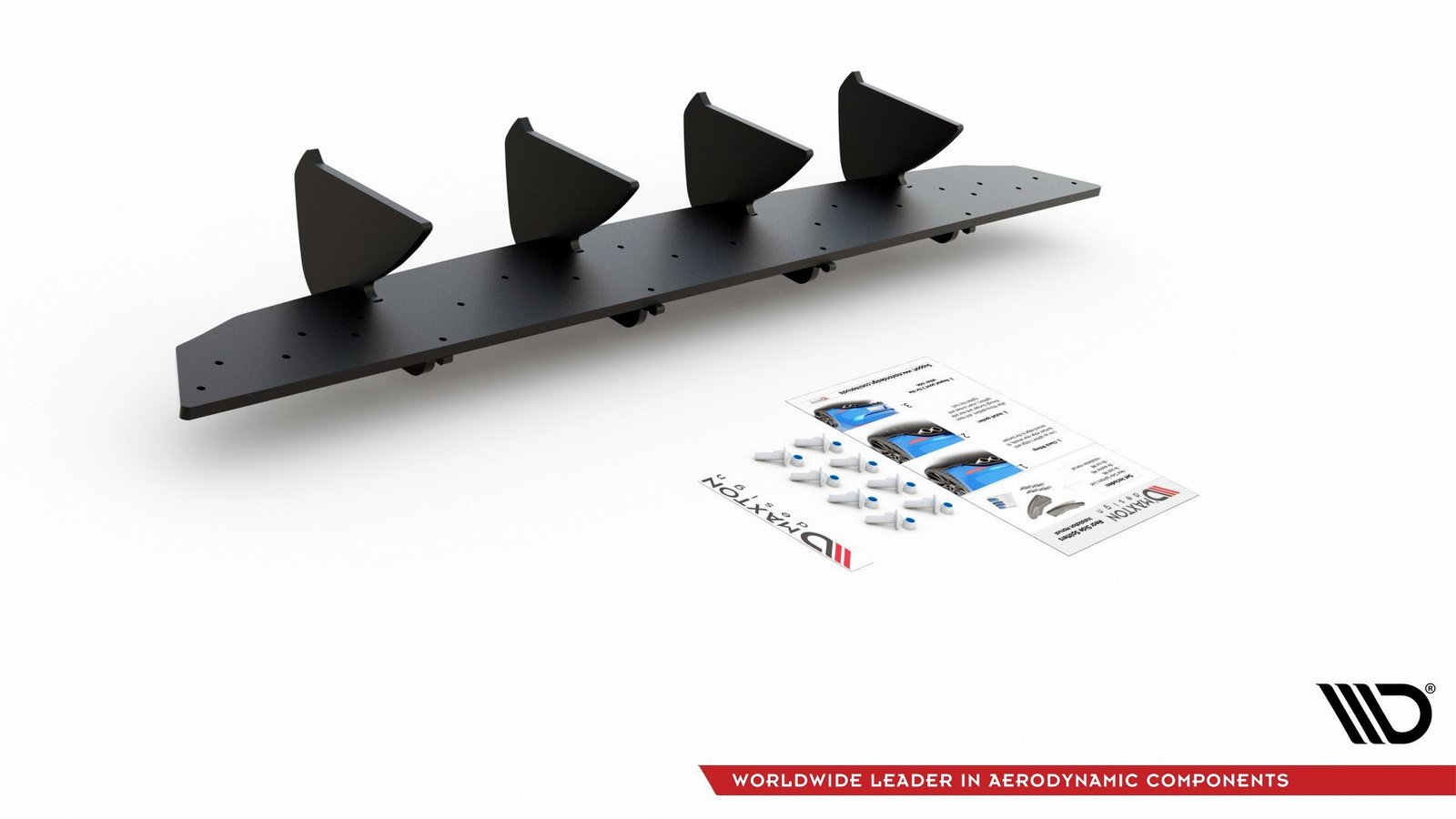 Street Pro Rear Diffuser Volkswagen Golf Hatchback Mk8 / Mk8 Facelift - Imagen 9
