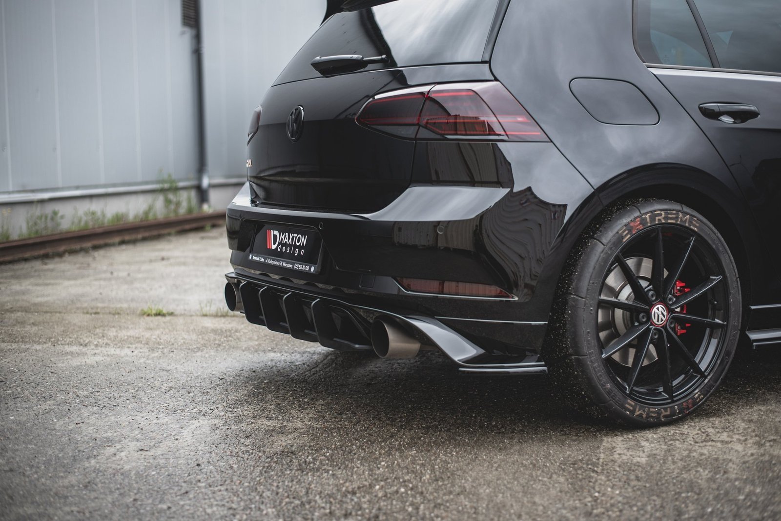 Street Pro Rear Diffuser VW Golf 7 GTI TCR - Imagen 3