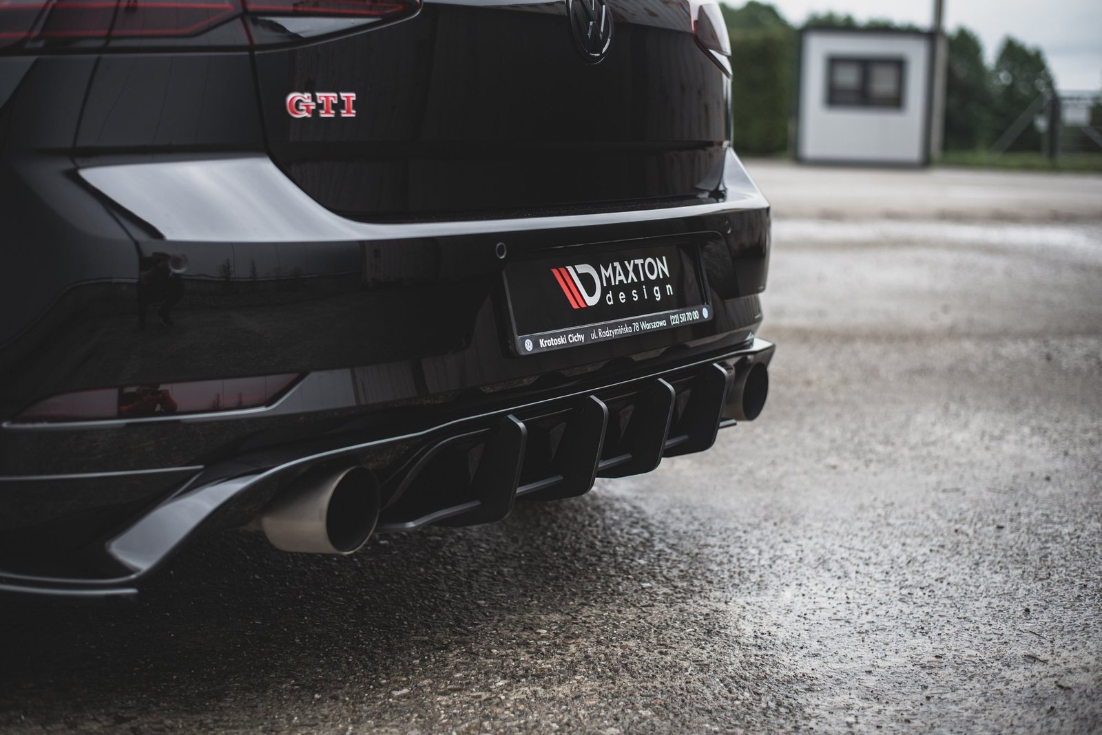Street Pro Rear Diffuser VW Golf 7 GTI TCR - Imagen 2