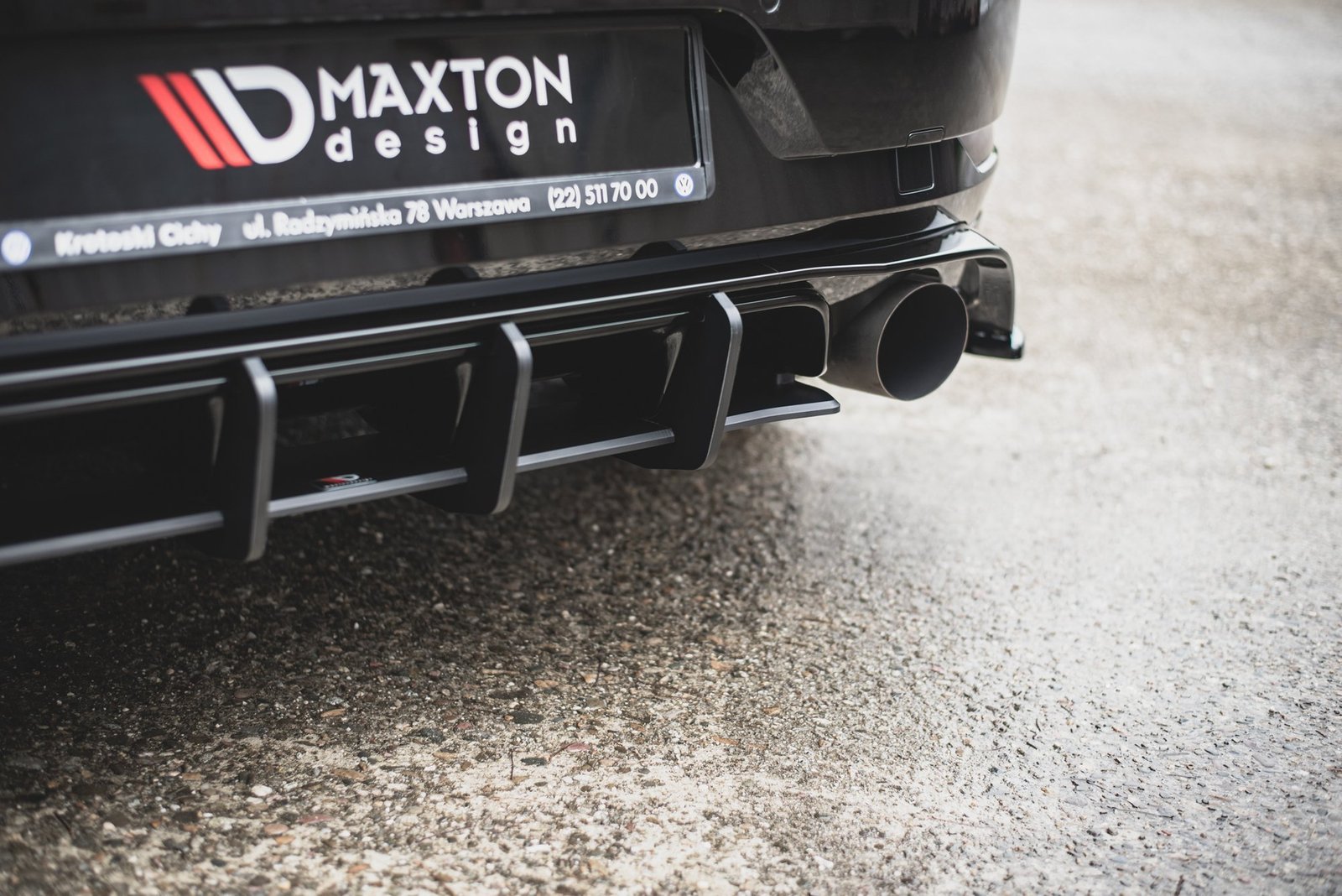 Street Pro Rear Diffuser VW Golf 7 GTI TCR - Imagen 3