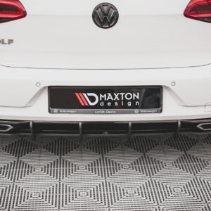 Street Pro Rear Diffuser Volkswagen Golf R-Line Mk 7 Facelift