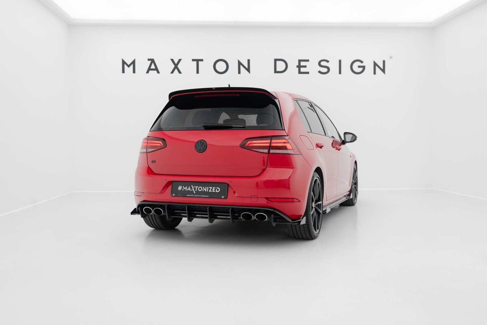 Street Pro Rear Diffuser Volkswagen Golf R Mk7 Facelift - Imagen 2