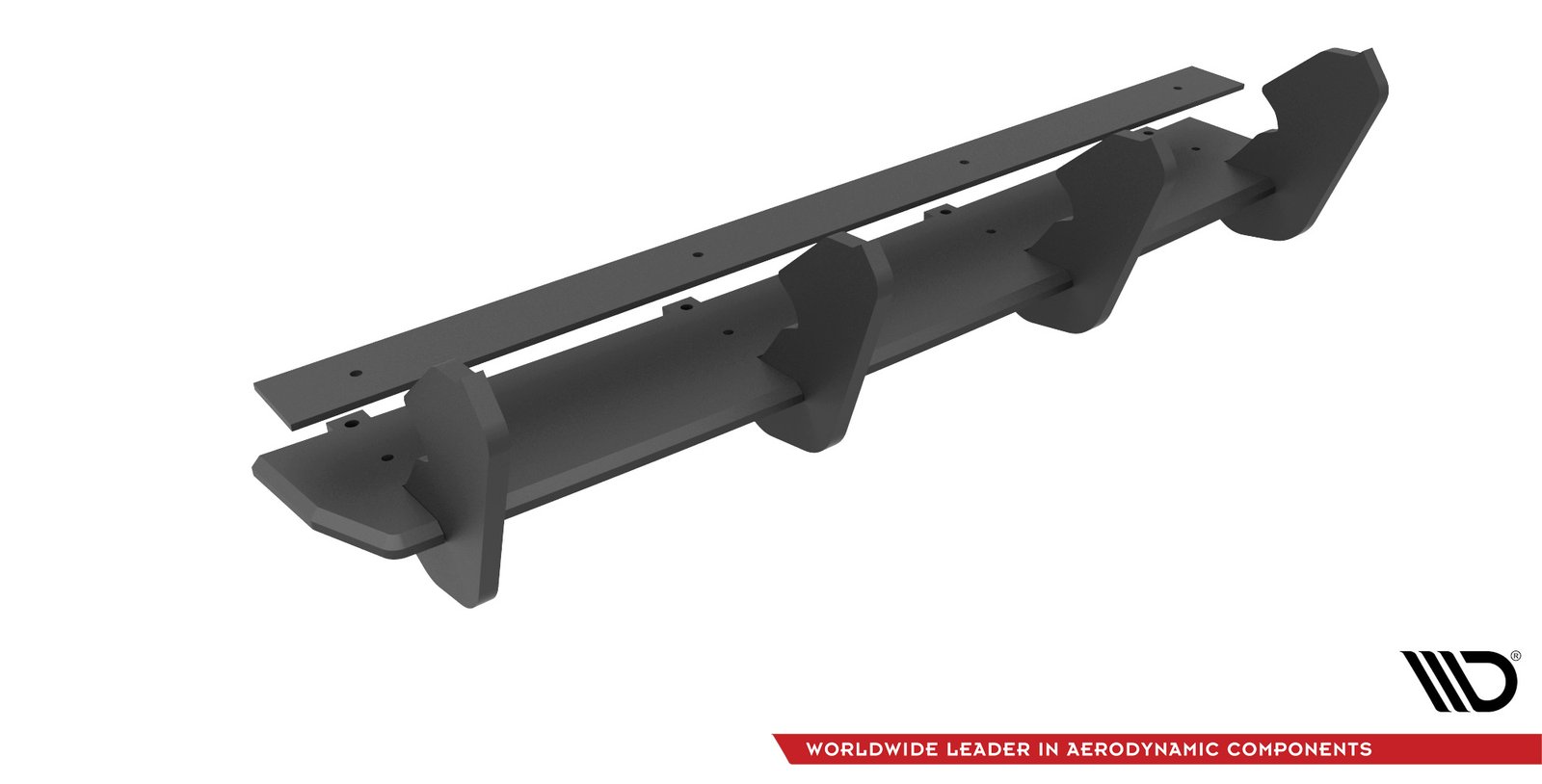 Street Pro Rear Diffuser Volkswagen Golf R Mk7 Facelift - Imagen 7