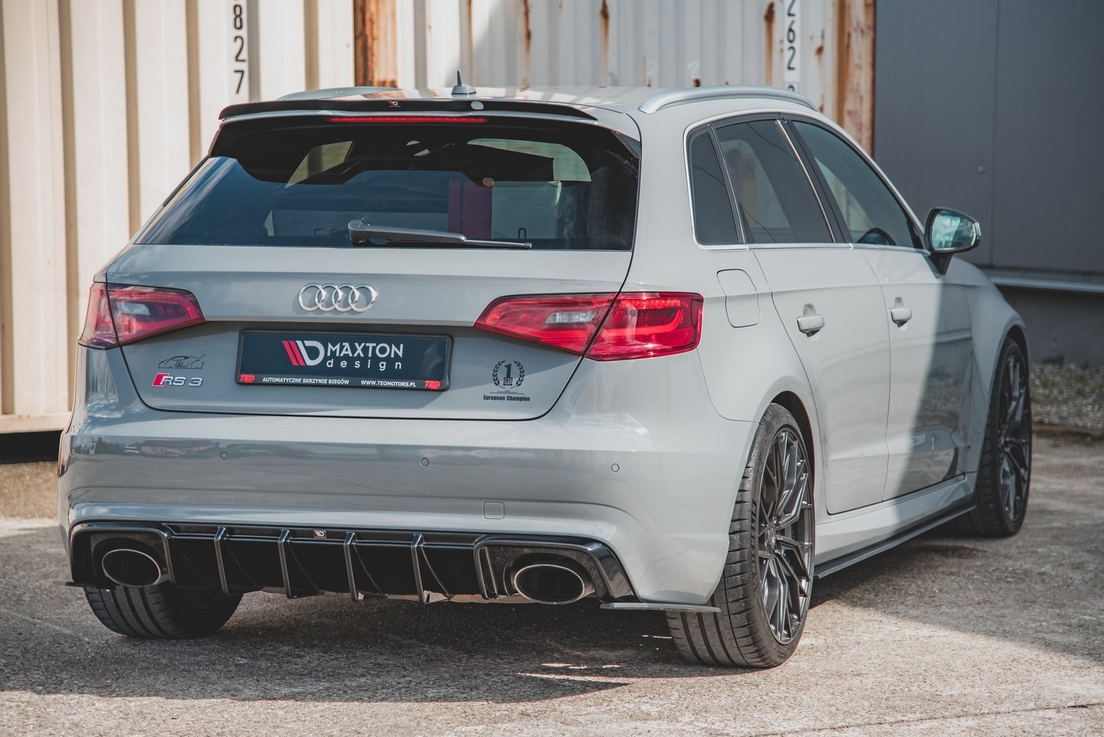 Street Pro Splitters Laterales Traseros Audi RS3 8V Sportback - Imagen 4