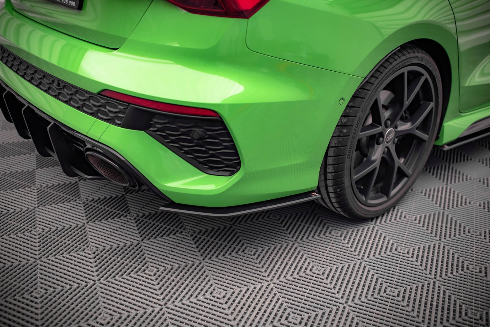 Street Pro Splitters Laterales Traseros Audi RS3 Sedan 8Y