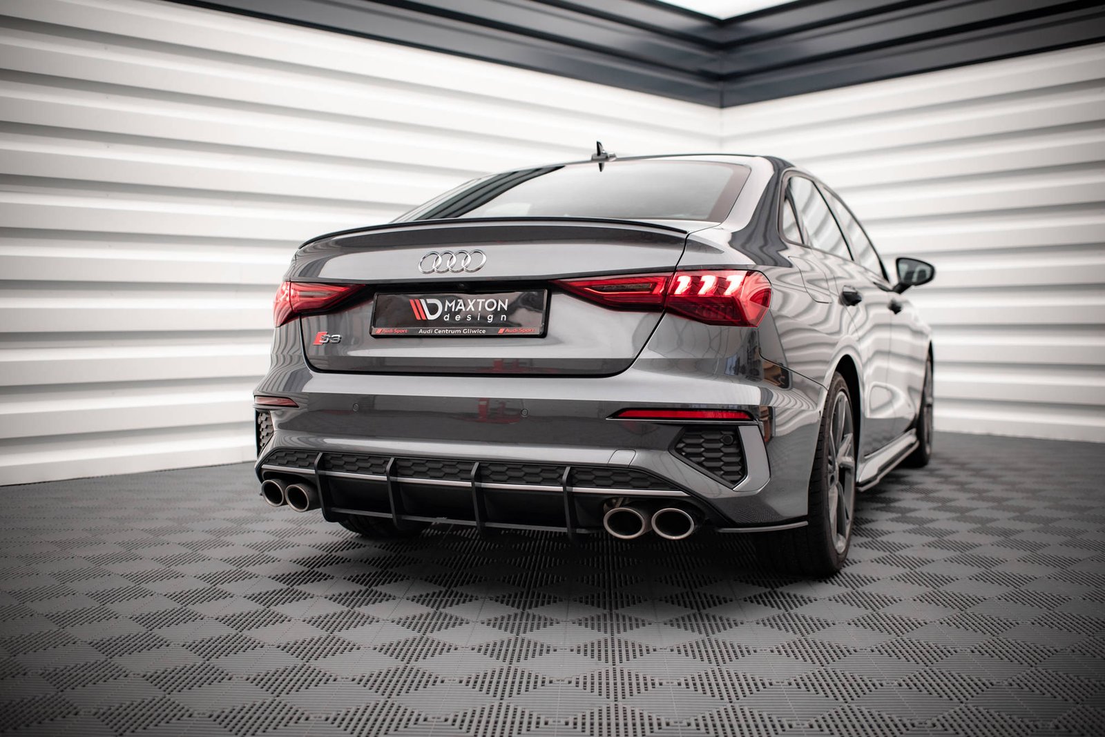 Street Pro Splitters Laterales Traseros Audi S3 Sedan 8Y - Imagen 3