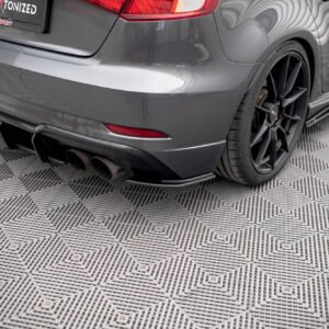 Street Pro Splitters Laterales Traseros Audi S3 Sportback 8V Facelift