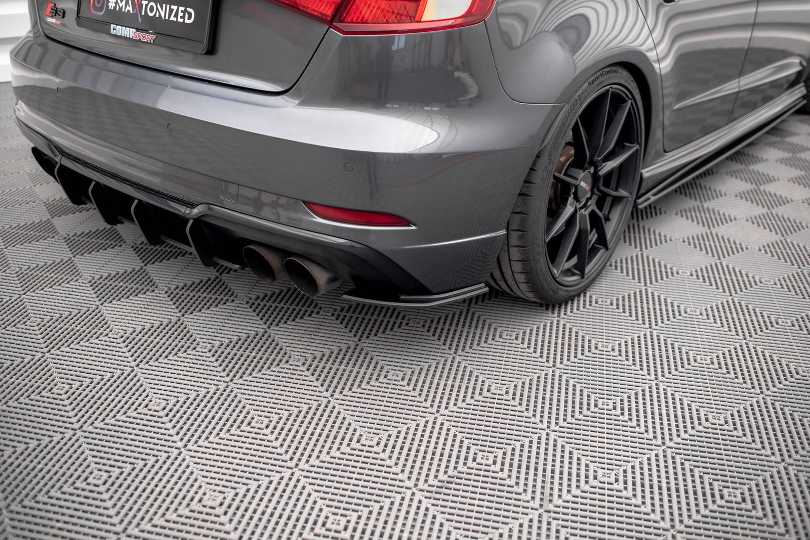 Street Pro Splitters Laterales Traseros Audi S3 Sportback 8V Facelift