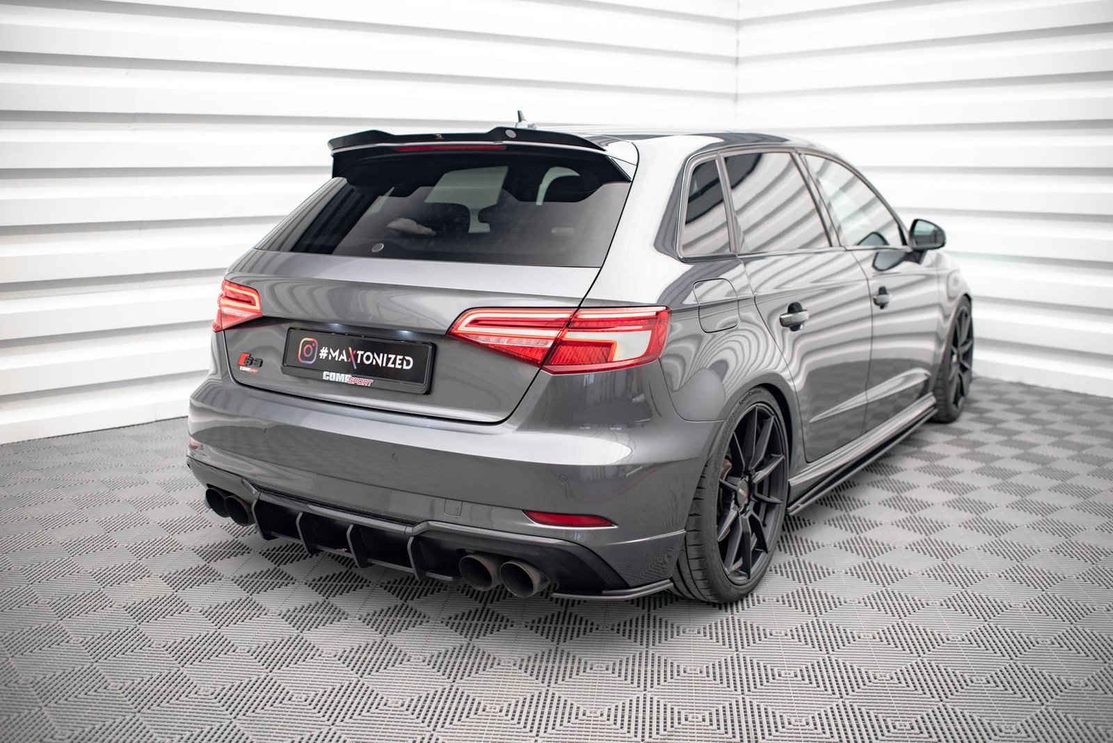 Street Pro Splitters Laterales Traseros Audi S3 Sportback 8V Facelift - Imagen 2