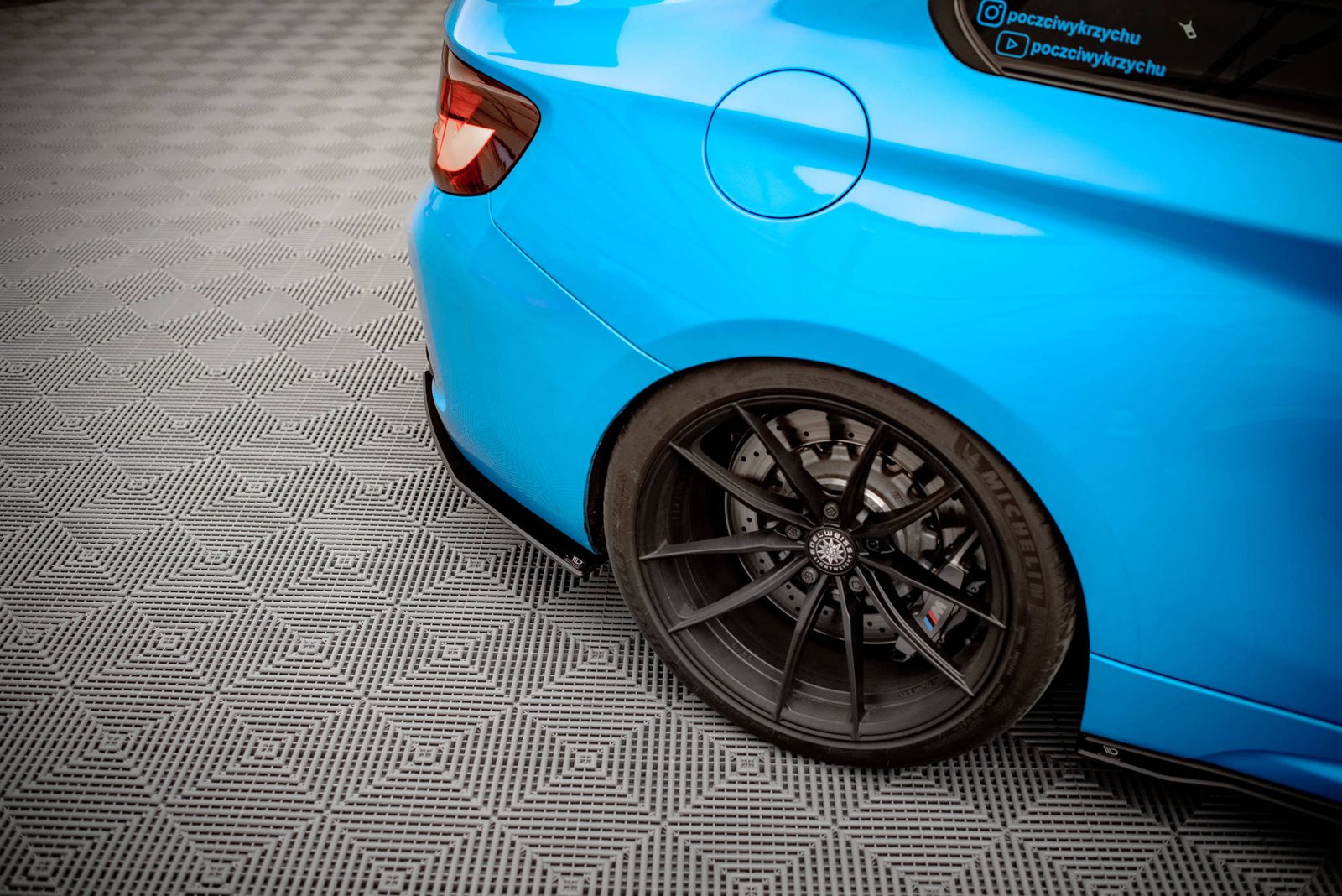 Street Pro Splitters Laterales Traseros BMW M2 F87 - Imagen 2