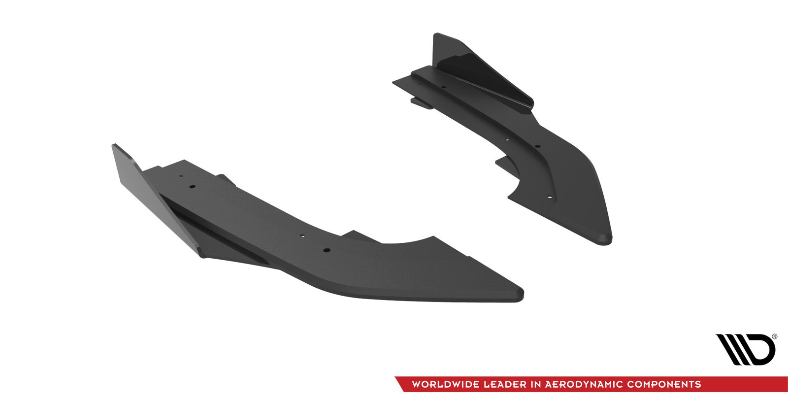 Street Pro Splitters Laterales Traseros + Flaps Aerodinámicos Audi RS3 Sedan 8Y - Imagen 3