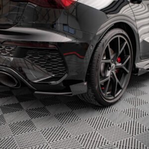 Street Pro Splitters Laterales Traseros + Flaps Aerodinámicos Audi RS3 Sportback 8Y