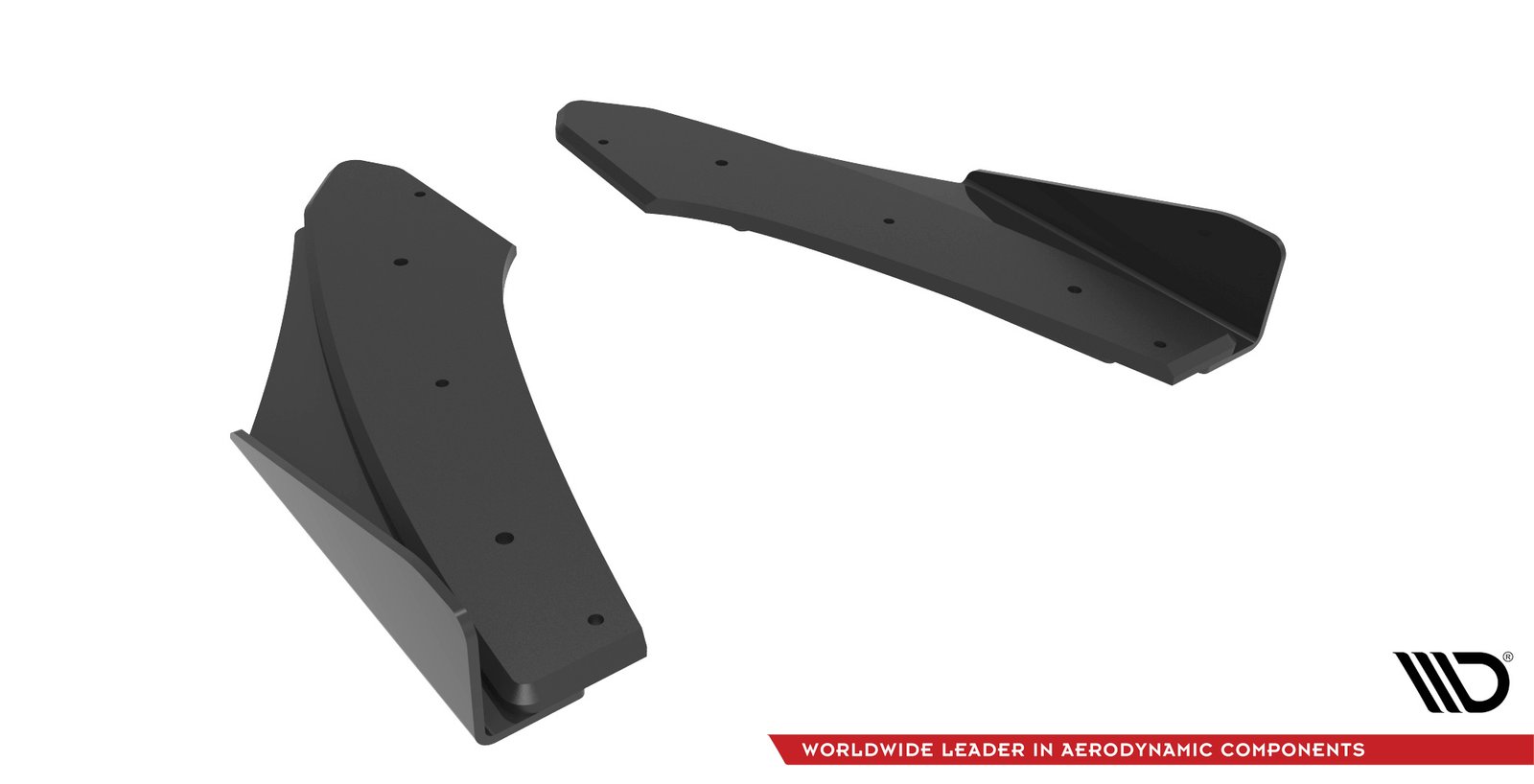 Street Pro Splitters Laterales Traseros + Flaps Aerodinámicos Audi S3 Sedan 8Y - Imagen 5