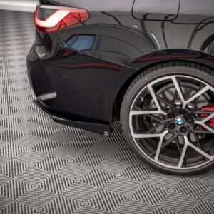 Street Pro Splitters Laterales Traseros + Flaps Aerodinámicos BMW 4 M-Pack G22 / G23 / G22 Facelift / G23 Facelift