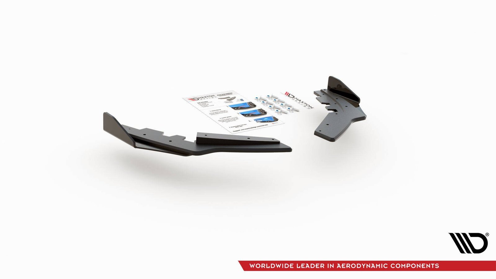 Street Pro Splitters Laterales Traseros + Flaps Aerodinámicos BMW M135i F20 - Imagen 4