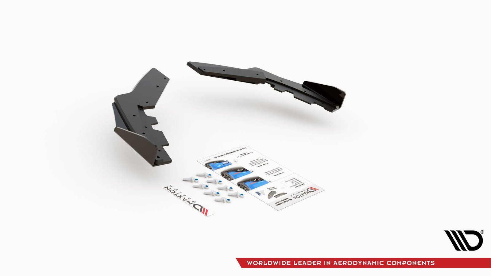 Street Pro Splitters Laterales Traseros + Flaps Aerodinámicos BMW M135i F20 - Imagen 5