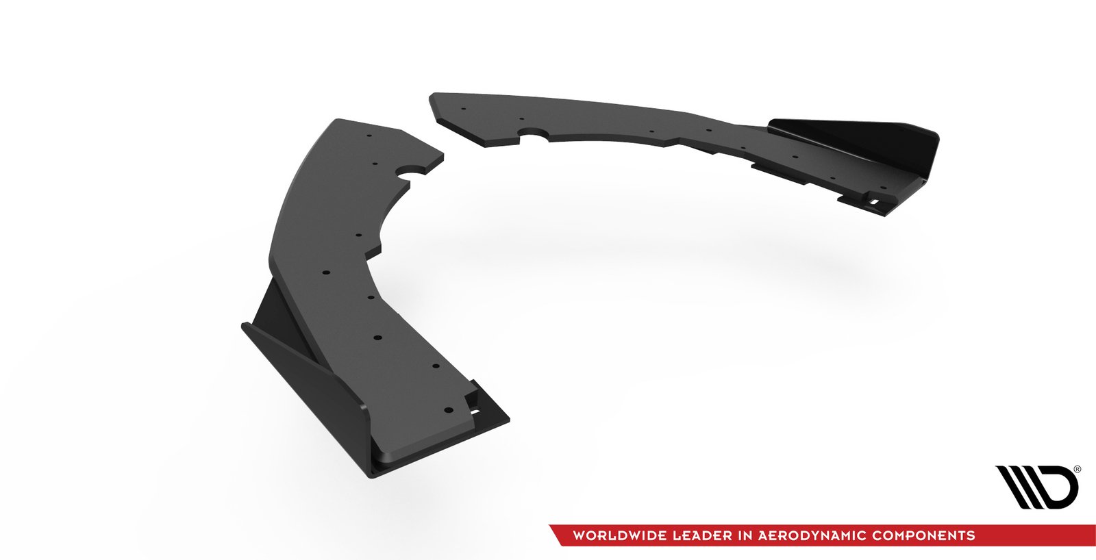 Street Pro Splitters Laterales Traseros + Flaps Aerodinámicos BMW M2 F87 - Imagen 5