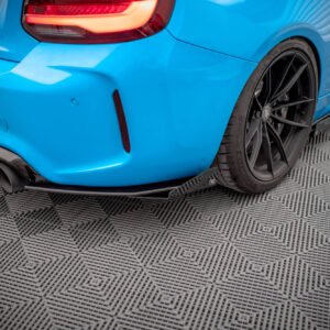 Street Pro Splitters Laterales Traseros + Flaps Aerodinámicos BMW M2 F87