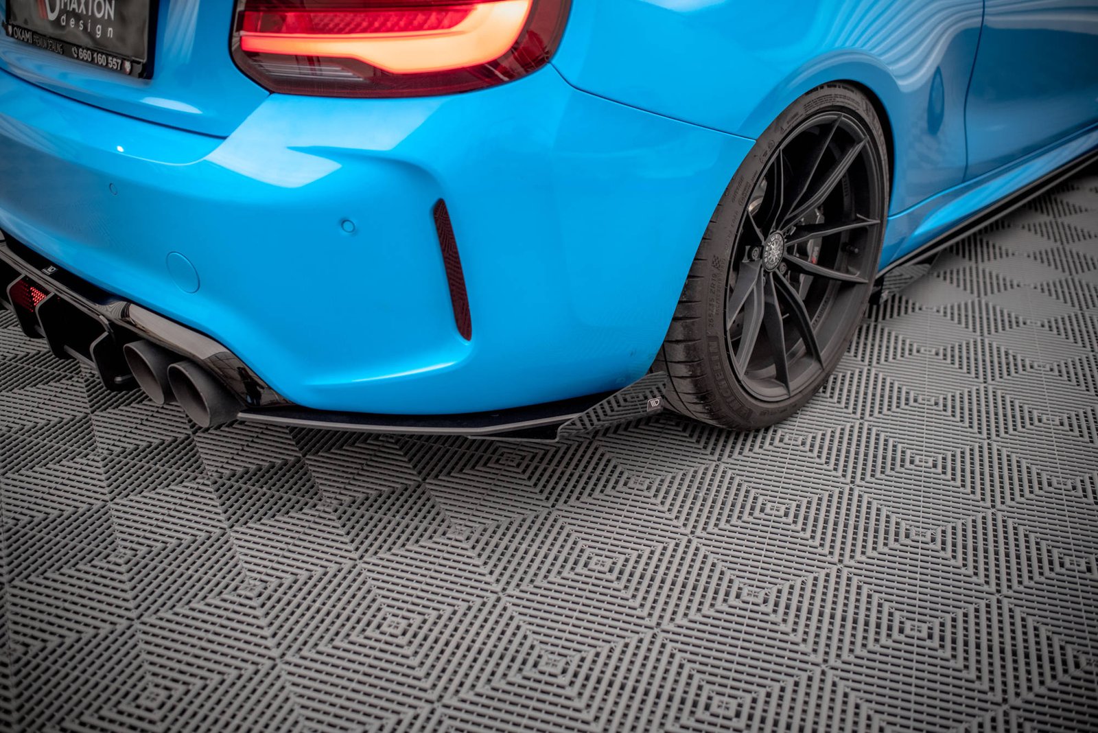 Street Pro Splitters Laterales Traseros + Flaps Aerodinámicos BMW M2 F87