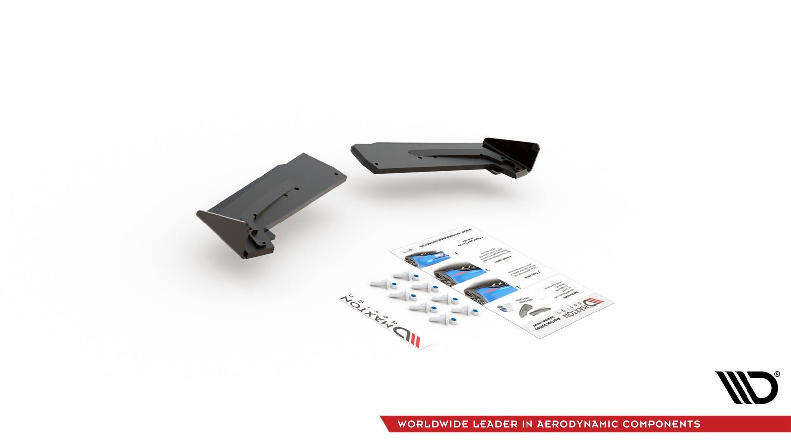Street Pro Splitters Laterales Traseros + Flaps Aerodinámicos Toyota GR Yaris Mk4 - Imagen 6