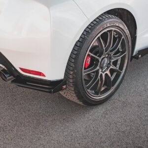 Street Pro Splitters Laterales Traseros + Flaps Aerodinámicos Toyota GR Yaris Mk4