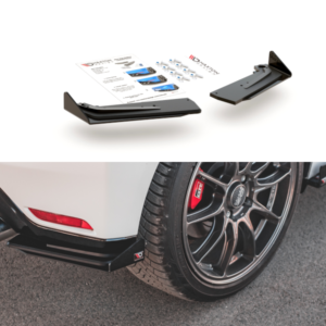 Street Pro Splitters Laterales Traseros + Flaps Aerodinámicos Toyota GR Yaris Mk4