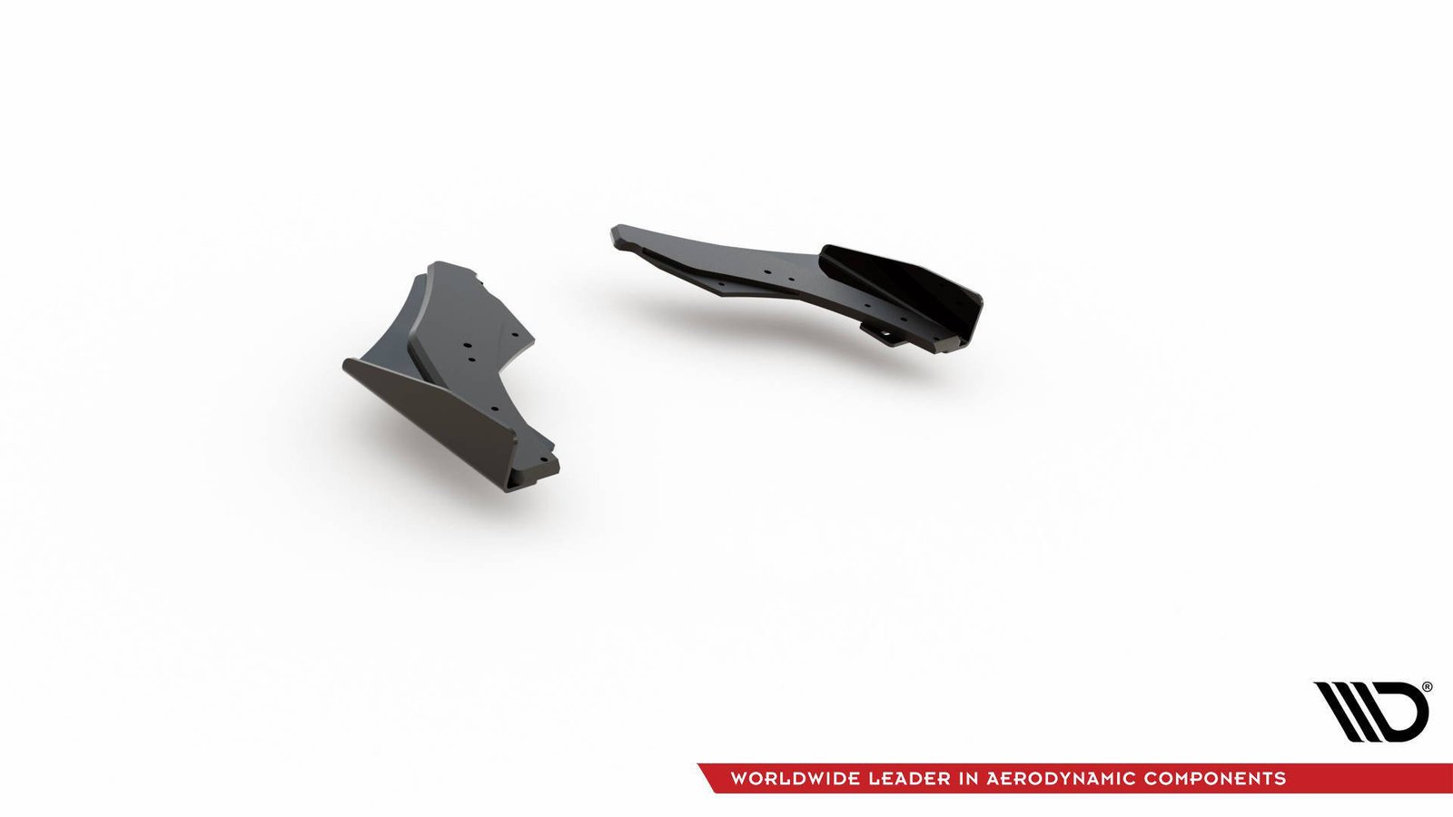 Street Pro Splitters Laterales Traseros + Flaps Aerodinámicos Volkswagen Golf GTI Clubsport Mk8 - Imagen 10