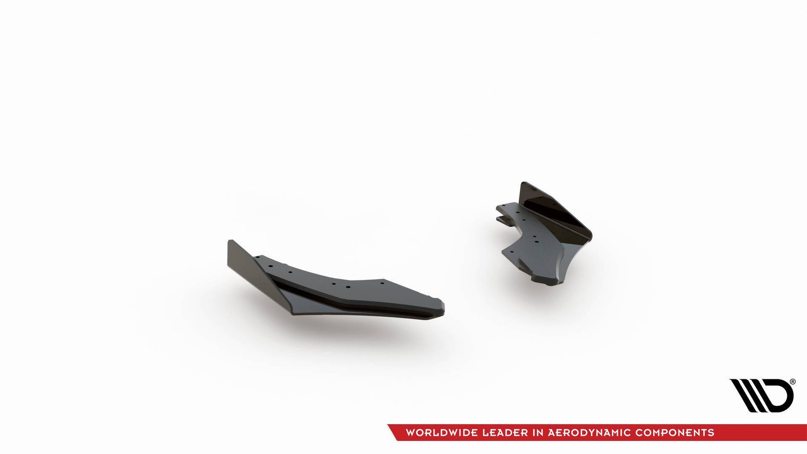 Street Pro Splitters Laterales Traseros + Flaps Aerodinámicos Volkswagen Golf GTI Clubsport Mk8 - Imagen 9
