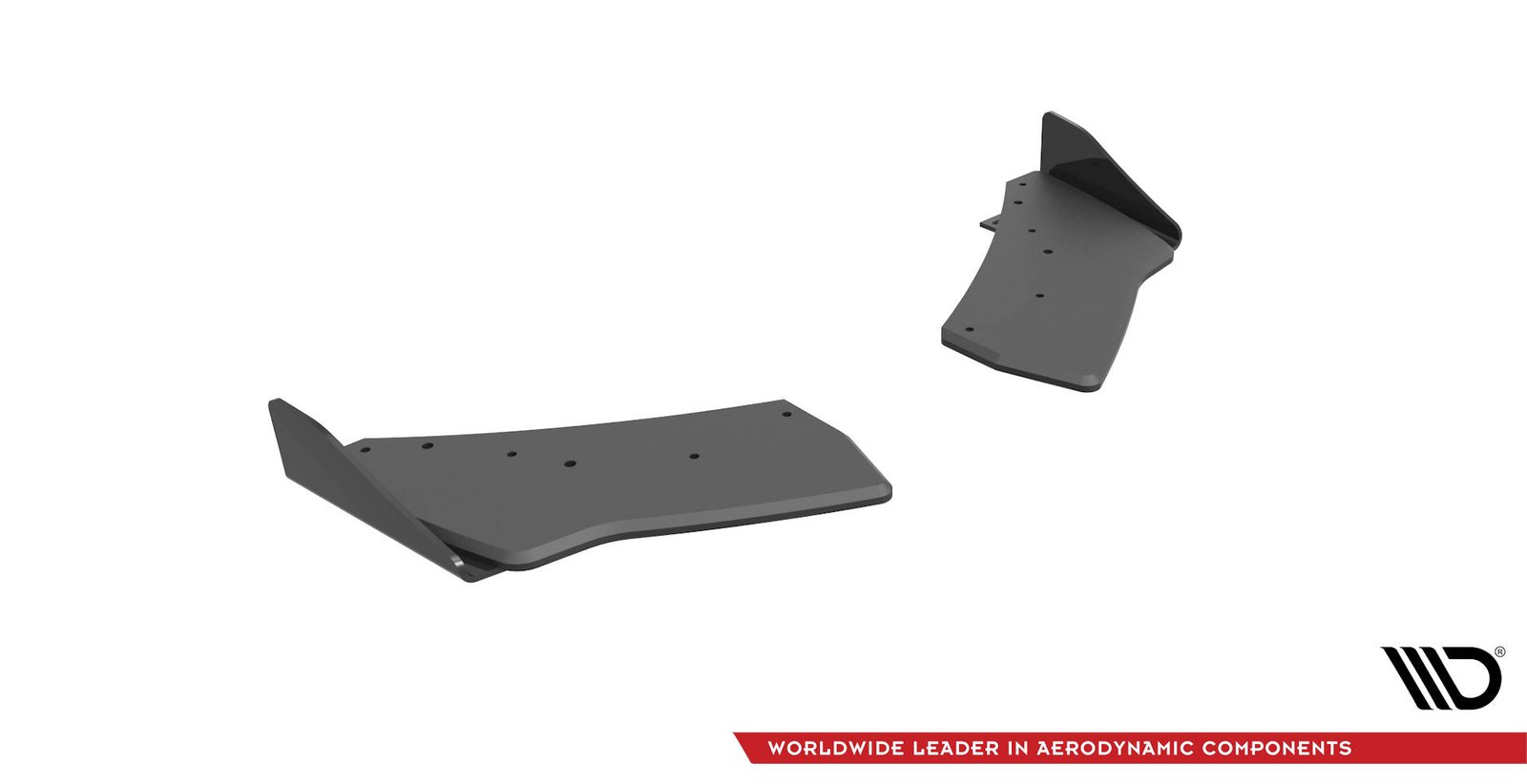 Street Pro Splitters Laterales Traseros + Flaps Aerodinámicos Volkswagen Golf R Mk7 - Imagen 3