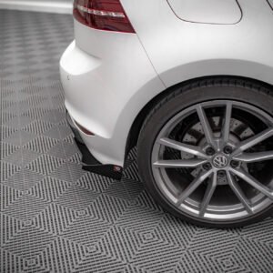 Street Pro Splitters Laterales Traseros + Flaps Aerodinámicos Volkswagen Golf R Mk7