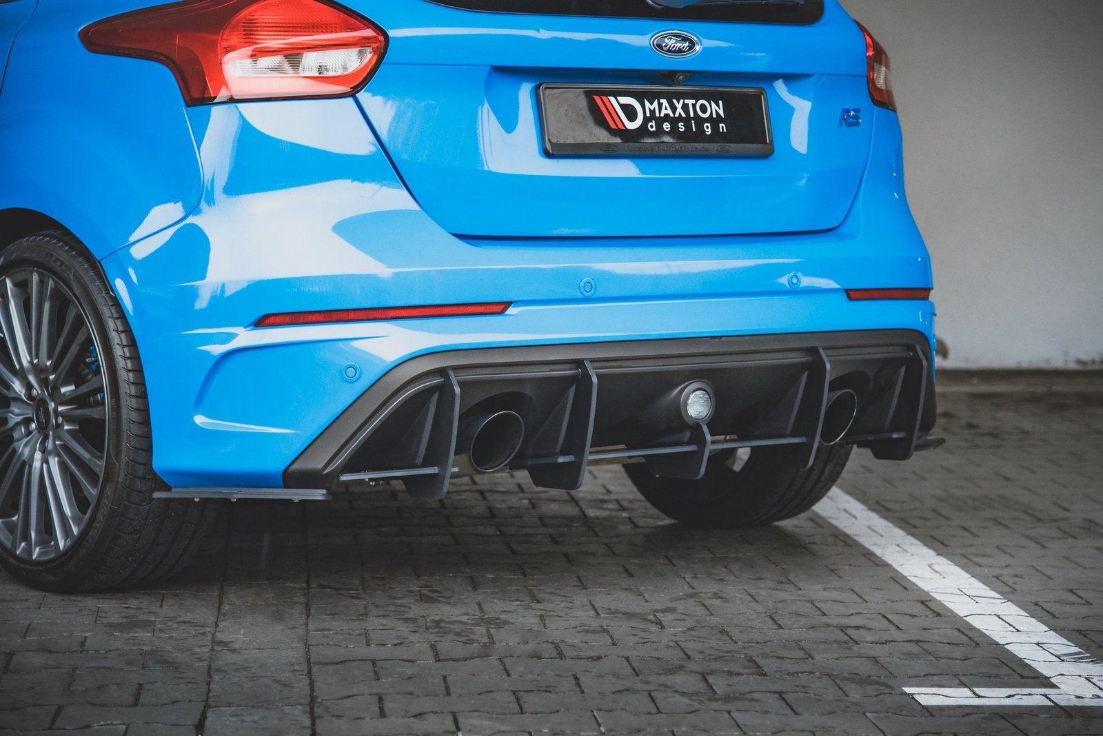 Street Pro Splitters Laterales Traseros Ford Focus RS Mk3 - Imagen 4
