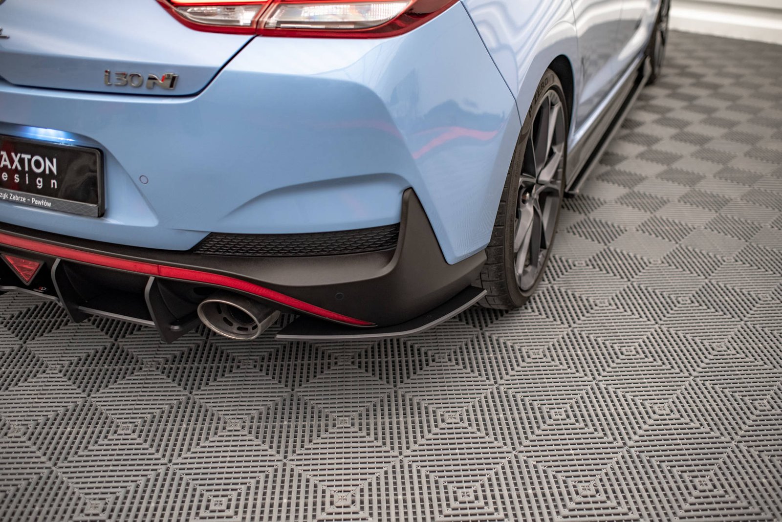 Street Pro Splitters Laterales Traseros Hyundai I30 N Fastback Mk3 Facelift