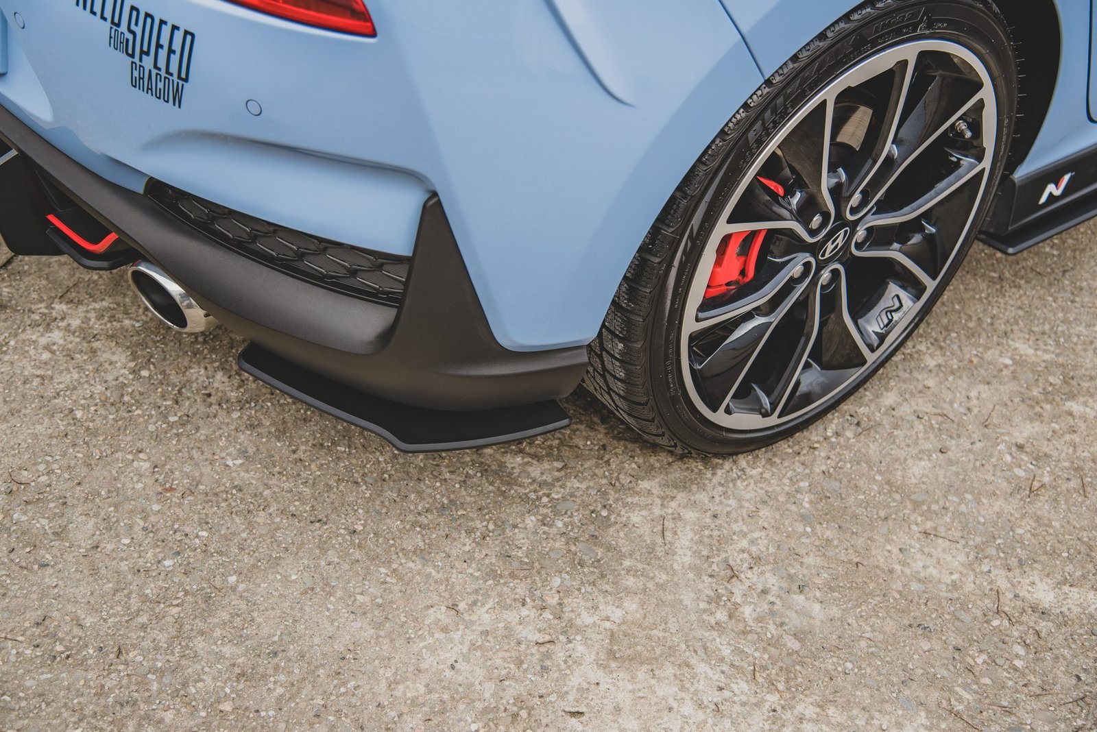 Street Pro Splitters Laterales Traseros Hyundai I30 N Mk3 Hatchback