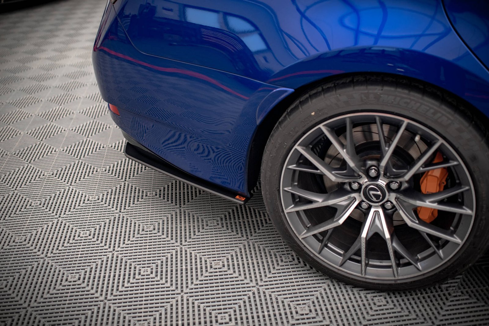 Street Pro Splitters Laterales Traseros Lexus GS F Mk4 Facelift - Imagen 3